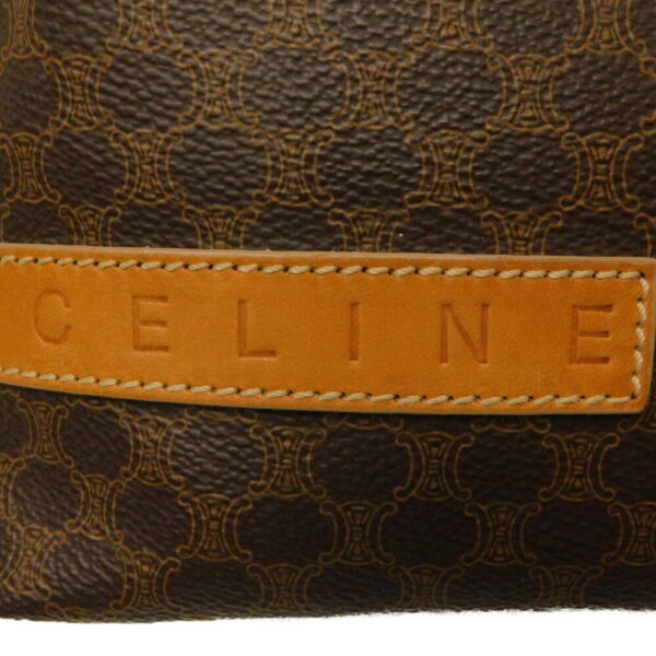 imgrc0096525371 Celine Macadam Vanity Leather Pouch Brown