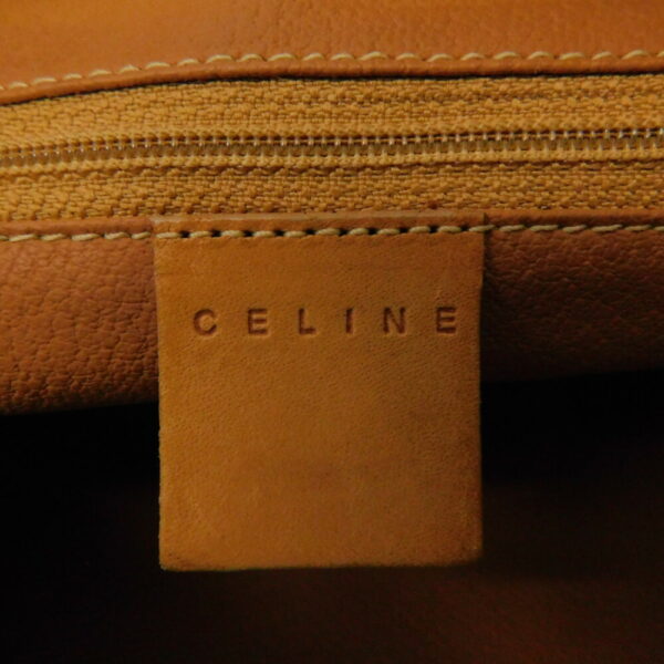 imgrc0096525372 Celine Macadam Vanity Leather Pouch Brown