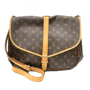 imgrc0096705868 Louis Vuitton Porte de Cumin Monogram Handbag Brown