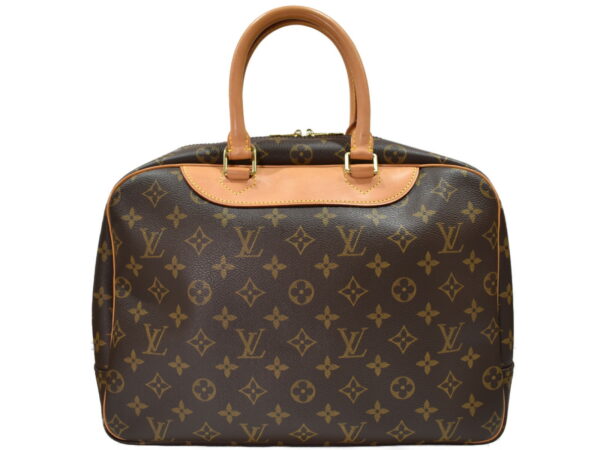 imgrc0096709189 Louis Vuitton Deauville Handbag Monogram Brown