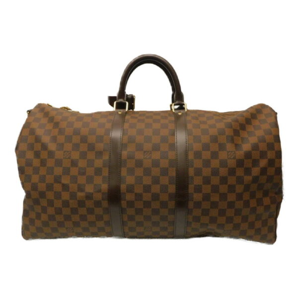 imgrc0096716990 Louis Vuitton Keepall 55 Damier Ebene Bag Brown