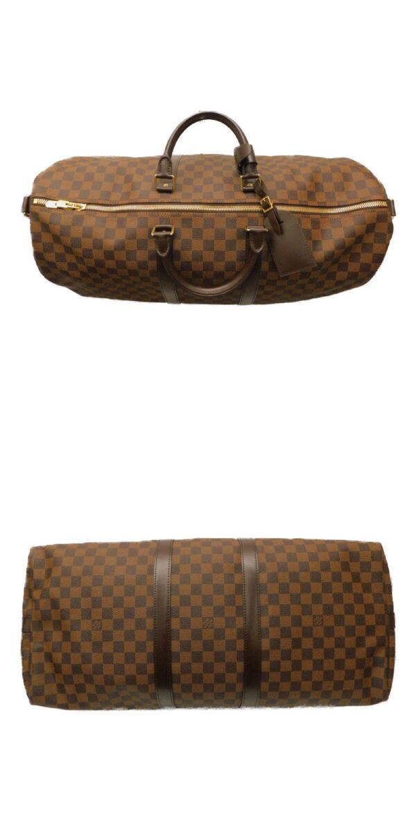 imgrc0096716998 Louis Vuitton Keepall 55 Damier Ebene Bag Brown