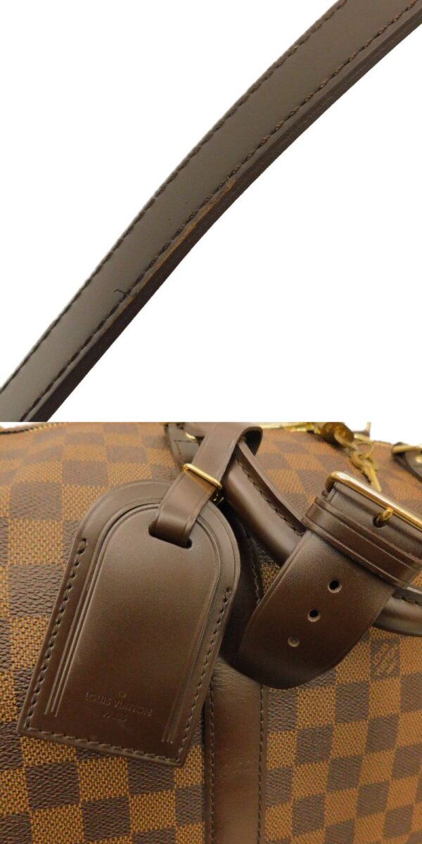 imgrc0096717019 Louis Vuitton Keepall 55 Damier Ebene Bag Brown