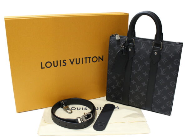 imgrc0096724972 Louis Vuitton Sac Plat Cross Eclipse Shoulder Bag Black Gray