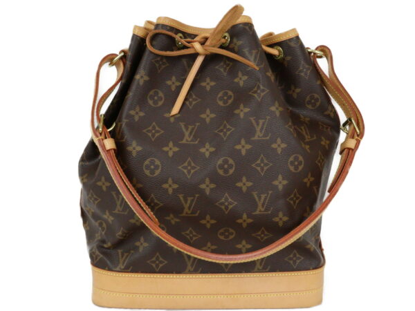 imgrc0096731239 Louis Vuitton Noe Monogram Canvas Drawstring Bag Brown