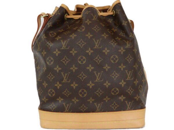 imgrc0096731241 Louis Vuitton Noe Monogram Canvas Drawstring Bag Brown