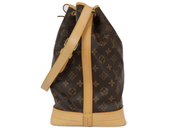 imgrc0096731243 Louis Vuitton Noe Monogram Canvas Drawstring Bag Brown