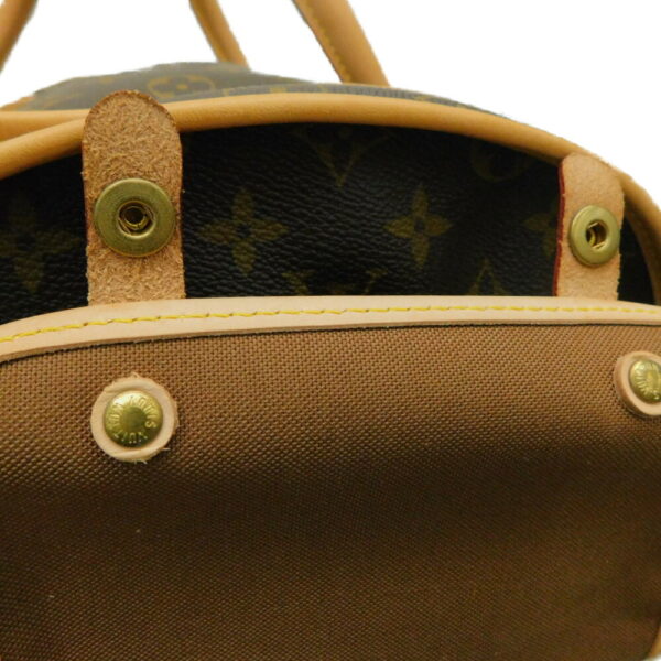 imgrc0096735517 Louis Vuitton Sacchan 50 Monogram Dog Carrier Brown