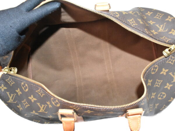 imgrc0096739774 Louis Vuitton Keepall 45 Bag Monogram Brown