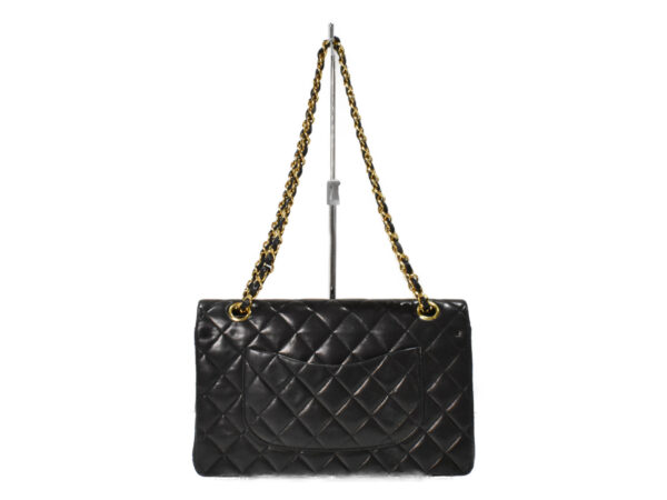 imgrc0096791682 Chanel Matelasse 25 Chain Shoulder Bag Black Leather