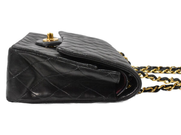 imgrc0096791684 Chanel Matelasse 25 Chain Shoulder Bag Black Leather