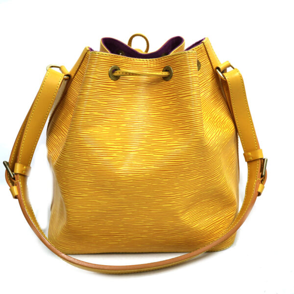 imgrc0096798172 Louis Vuitton Petit Noe Drawstring Bag Epi Yellow