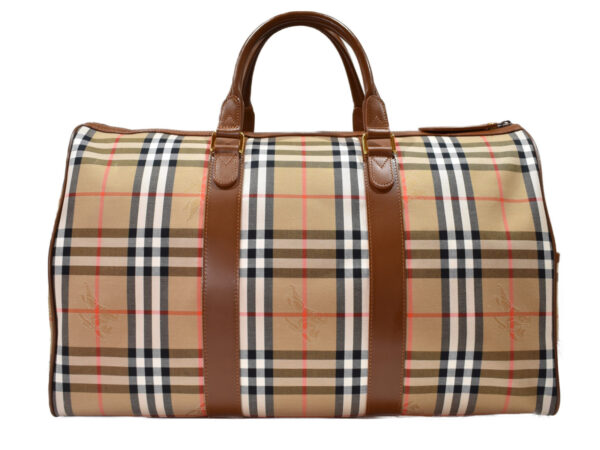 imgrc0096801982 Burberry Nova Check Travel Bag Beige