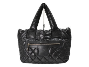 imgrc0096818067 Chanel Cocomark Cambon Chain Tote Bag Black