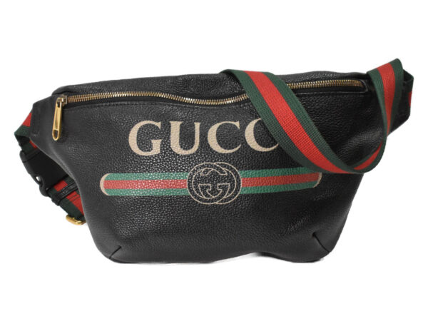 imgrc0096825850 Gucci Body Bag Leather Black