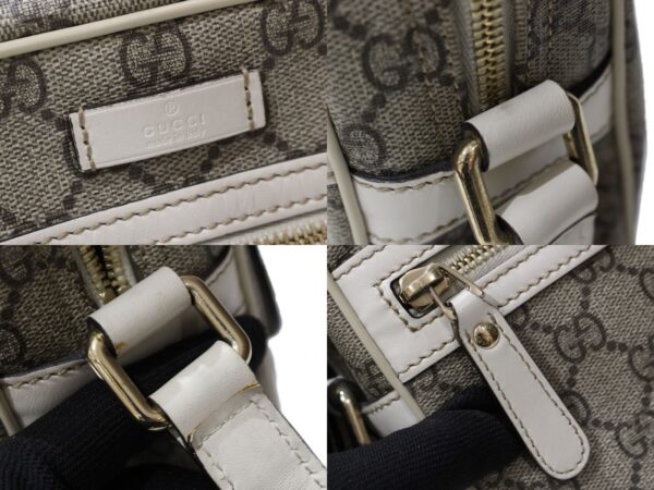 imgrc0096919363 Gucci Leather Shoulder Bag Beige White