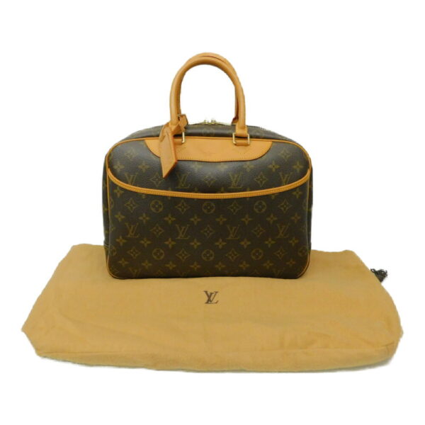 imgrc0096944692 Louis Vuitton Deauville Monogram Handbag Brown