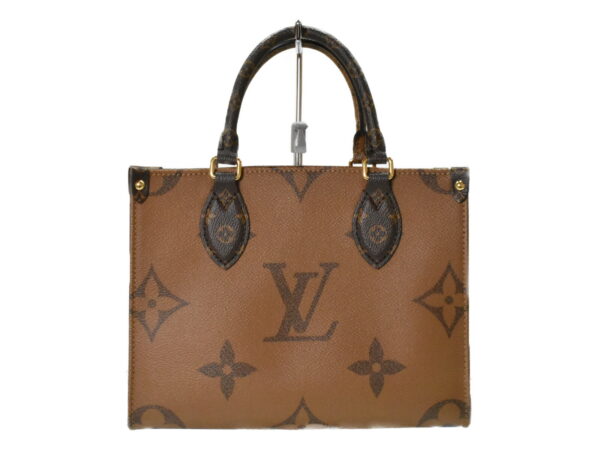 imgrc0096989393 Louis Vuitton On the Go PM 2WAY Monogram Giant Reverse Brown