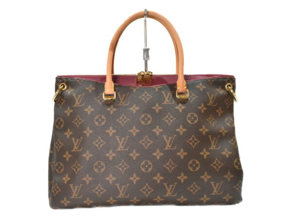 imgrc0096989629 Louis Vuitton Pallas Handbag Monogram Brown