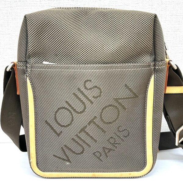 imgrc0097137111 Louis Vuitton Citadan Shoulder Bag Canvas Brown