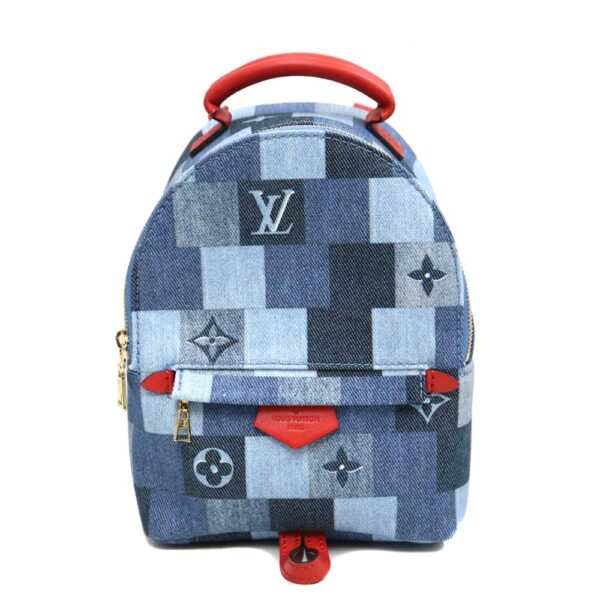 imgrc0097966754 Louis Vuitton Palm Springs Backpack Mini Monogram Denim