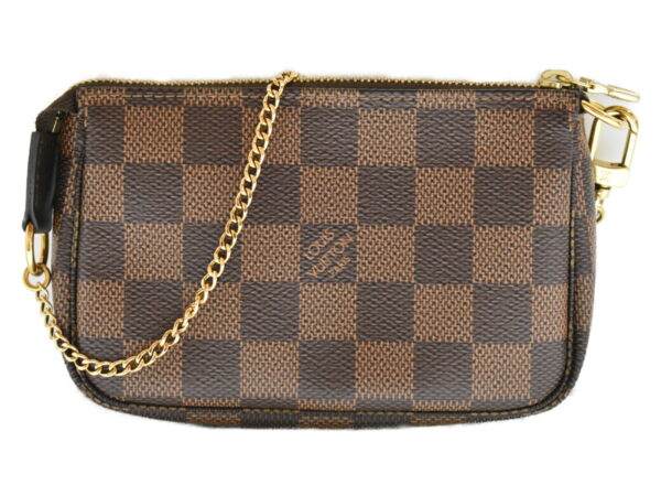 imgrc0098008992 Louis Vuitton Mini Pochette Accessoire Mini Bag Damier Ebene Brown