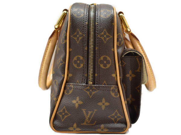 imgrc0098009929 Louis Vuitton Manhattan PM Handbag Monogram Brown