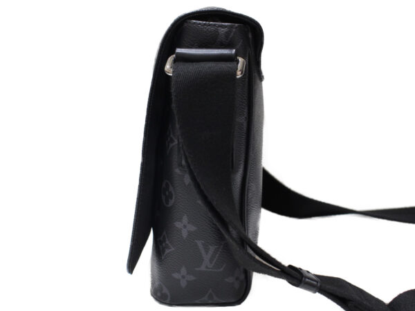 imgrc0098338747 Louis Vuitton District PM NM Monogram Eclipse Shoulder Bag Black Gray