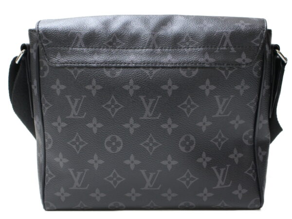 imgrc0098338749 Louis Vuitton District PM NM Monogram Eclipse Shoulder Bag Black Gray