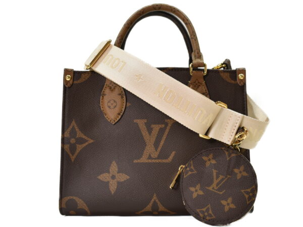 imgrc0098395936 Louis Vuitton On the Go PM 2WAY Monogram Reverse Brown