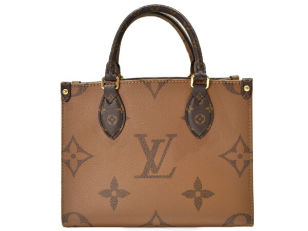 imgrc0098395937 Louis Vuitton On the Go PM 2WAY Monogram Reverse Brown