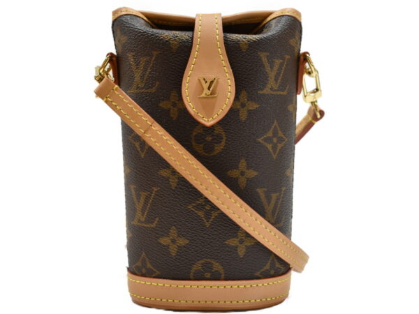 imgrc0098396394 Louis Vuitton Fold Me Pouch Shoulder Bag Monogram Brown