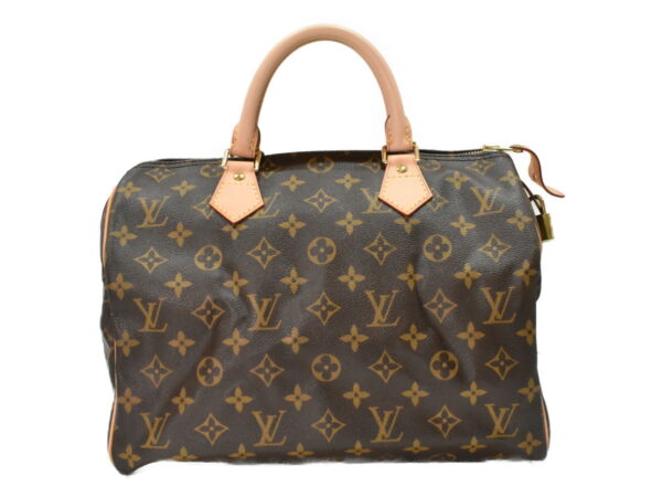 imgrc0098486826 Louis Vuitton Speedy 30 Handbag Monogram Brown