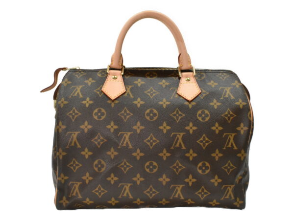 imgrc0098486827 Louis Vuitton Speedy 30 Handbag Monogram Brown