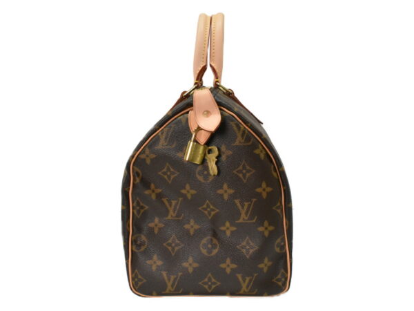 imgrc0098486829 Louis Vuitton Speedy 30 Handbag Monogram Brown