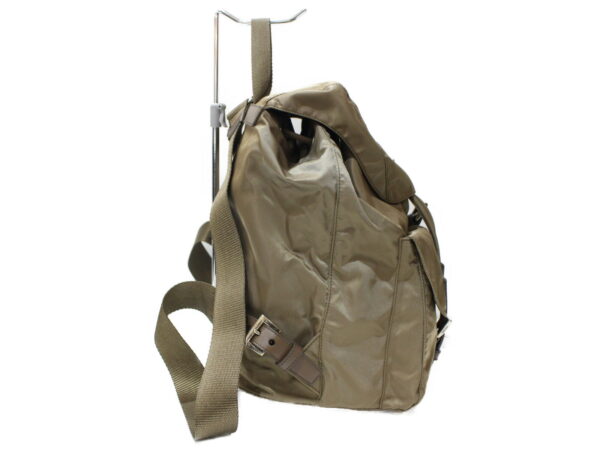 imgrc0098555506 Prada Nylon Rucksack Khaki