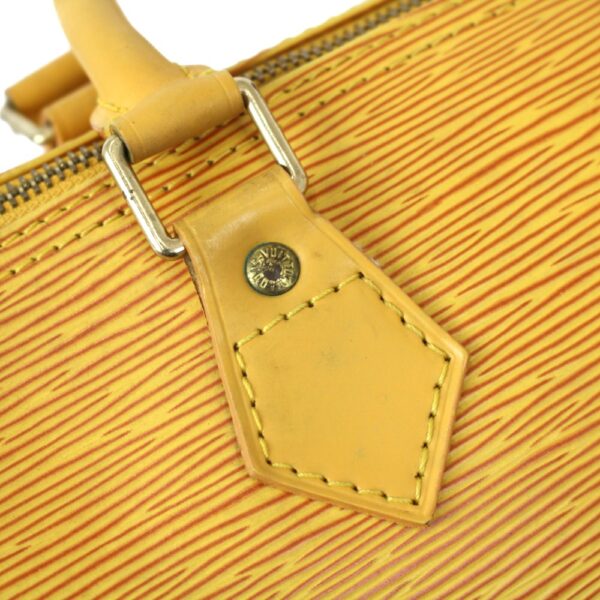 imgrc0098667618 Louis Vuitton Speedy 25 Epi Leather Mini Bag Tassili Yellow