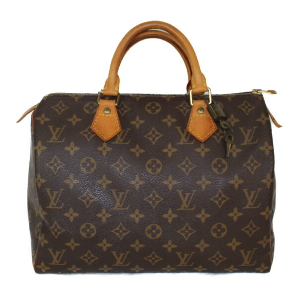 imgrc0098667886 Louis Vuitton Speedy 30 Monogram Canvas Handbag Brown