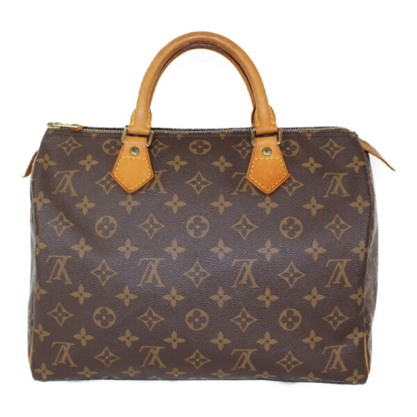 imgrc0098667887 Louis Vuitton Speedy 30 Monogram Canvas Handbag Brown