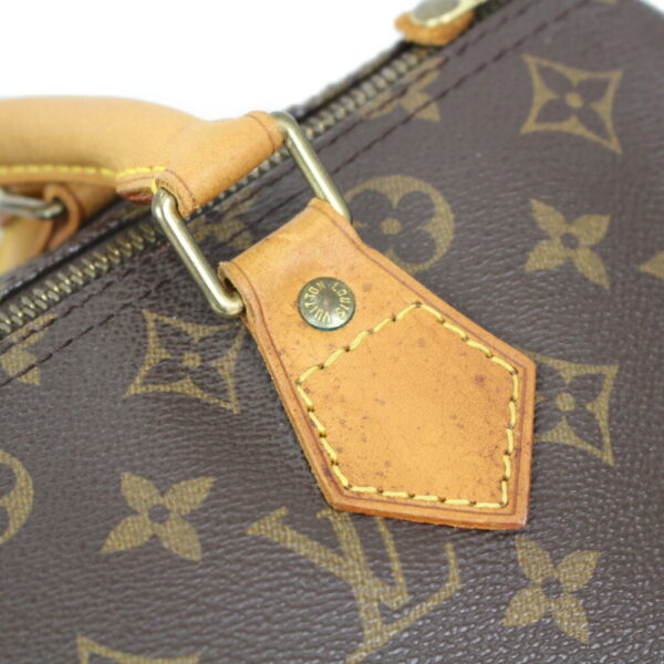 imgrc0098667898 Louis Vuitton Speedy 30 Monogram Canvas Handbag Brown