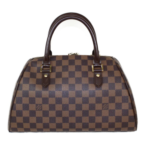 imgrc0098669096 Louis Vuitton Rivera MM Damier Canvas Bag Brown