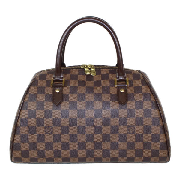 imgrc0098669097 Louis Vuitton Rivera MM Damier Canvas Bag Brown