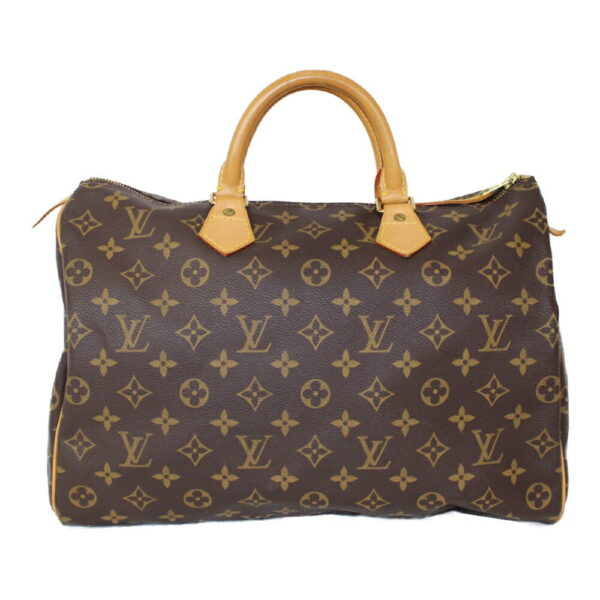 imgrc0098709641 Louis Vuitton Speedy 35 Monogram Canvas Handbag Brown