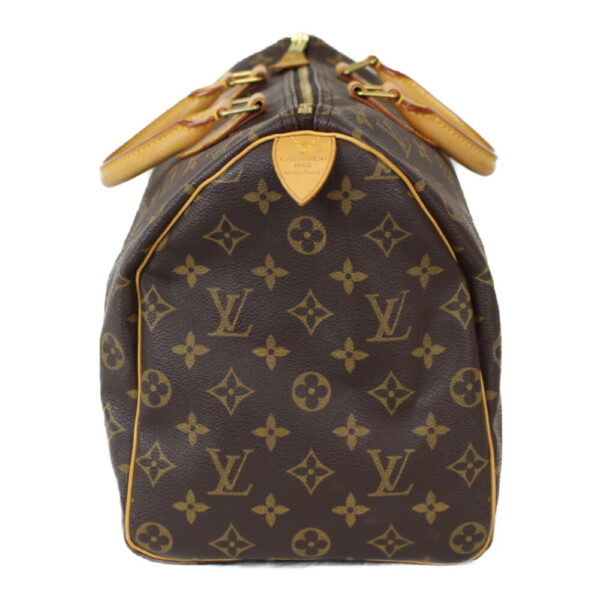 imgrc0098709644 Louis Vuitton Speedy 35 Monogram Canvas Handbag Brown