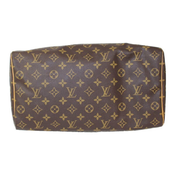 imgrc0098709645 Louis Vuitton Speedy 35 Monogram Canvas Handbag Brown