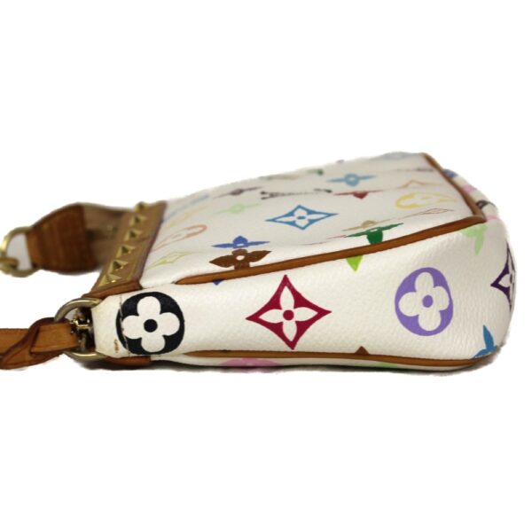 imgrc0098713291 Louis Vuitton Pochette Accessoire Multicolor Handbag White