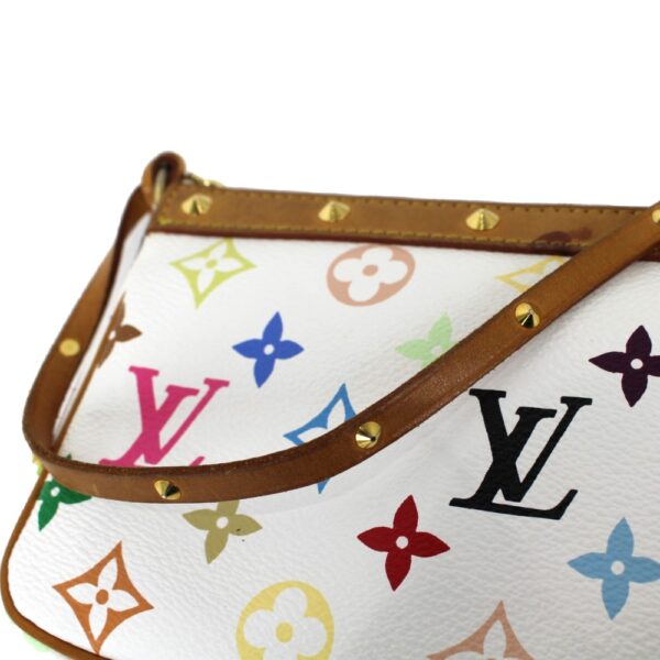 imgrc0098713299 Louis Vuitton Pochette Accessoire Multicolor Handbag White