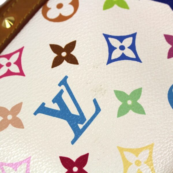 imgrc0098713302 Louis Vuitton Pochette Accessoire Multicolor Handbag White