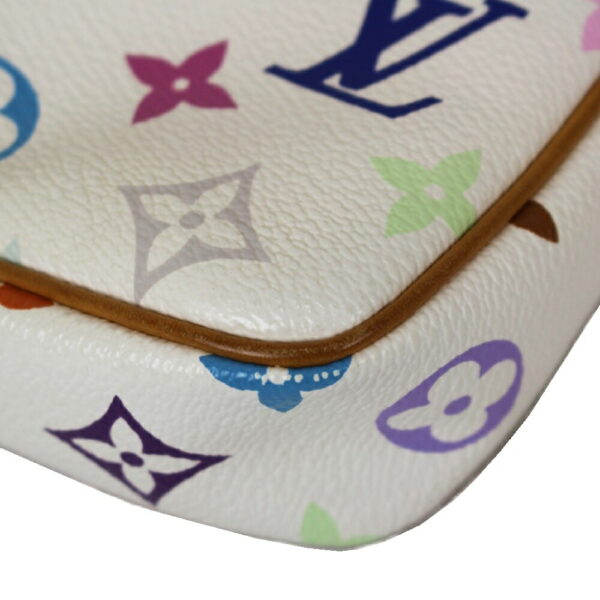 imgrc0098713305 Louis Vuitton Pochette Accessoire Multicolor Handbag White