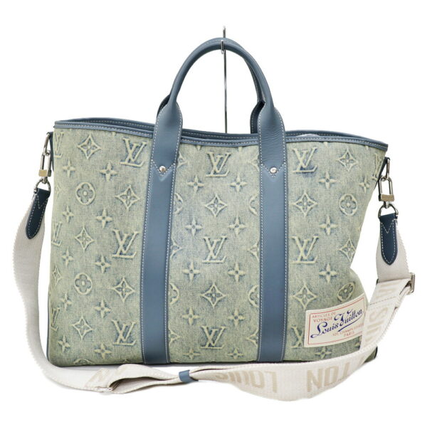 imgrc0098735623 Louis Vuitton Weekend Tote Bag Denim